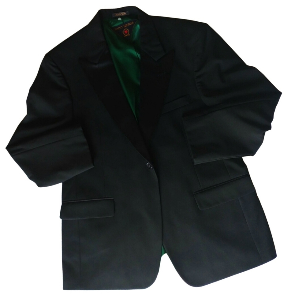 Tommy Hilfiger Men's Sport Blazer S 42" After Hours - Picture 3 of 5
